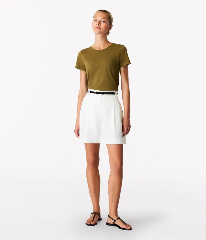 Crew Neck T-Shirt | Moss made by Another Tomorrow