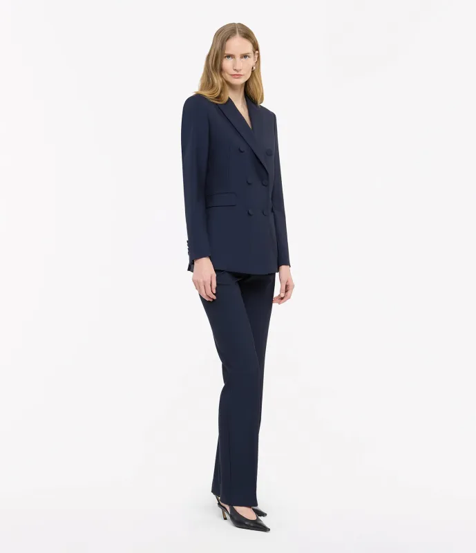 Double-Breasted Jacket | Navy made by Another Tomorrow
