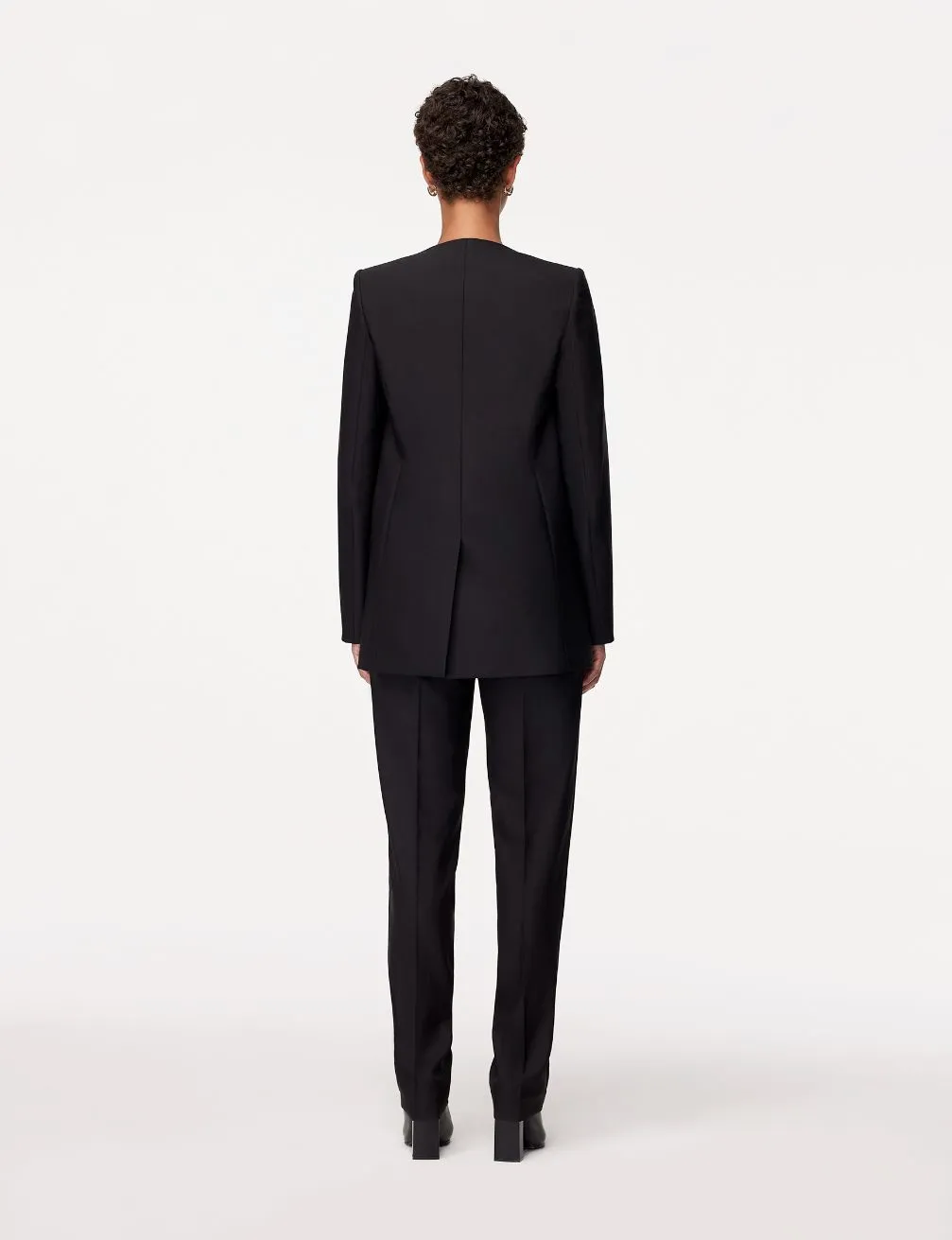 Tuxedo Jacket | Black sold by Another Tomorrow product image thumbnail 4