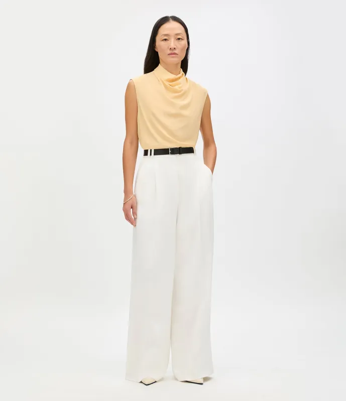 Silk Draped Top | Butter made by Another Tomorrow