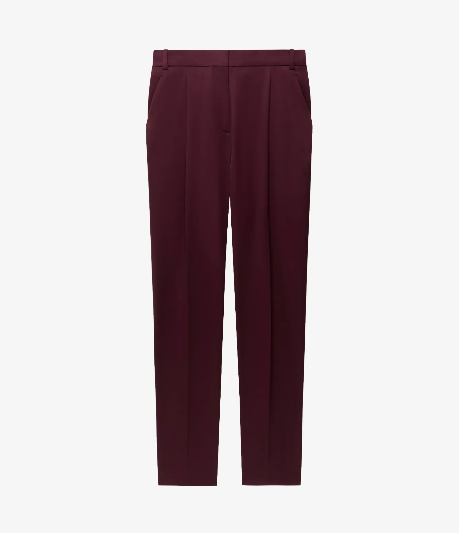 Peg Trouser | Plum sold by Another Tomorrow product image thumbnail 4