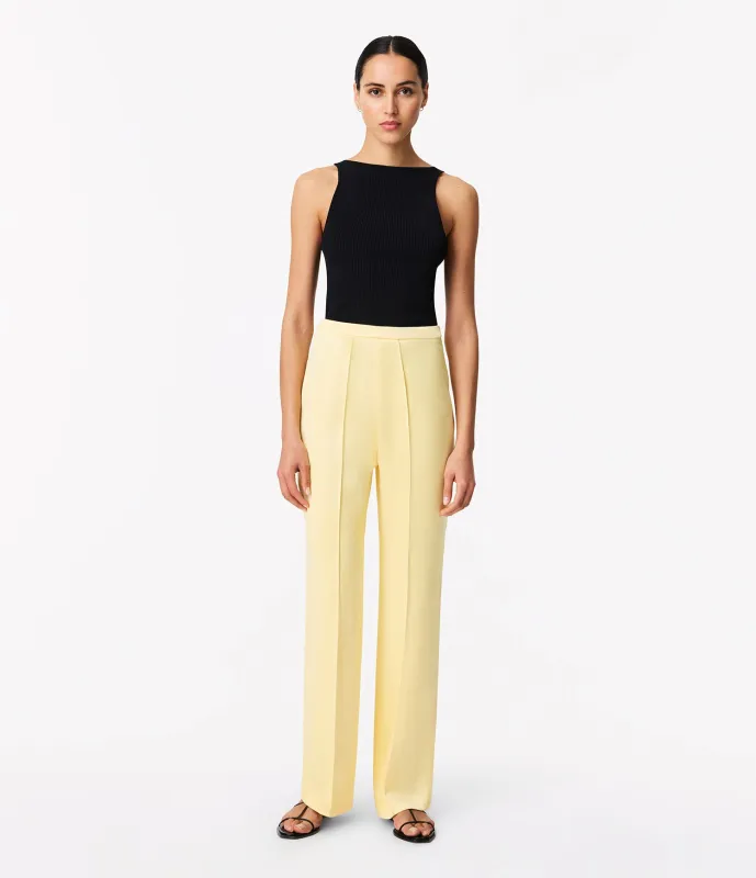 Pintuck Trouser | Daffodil made by Another Tomorrow