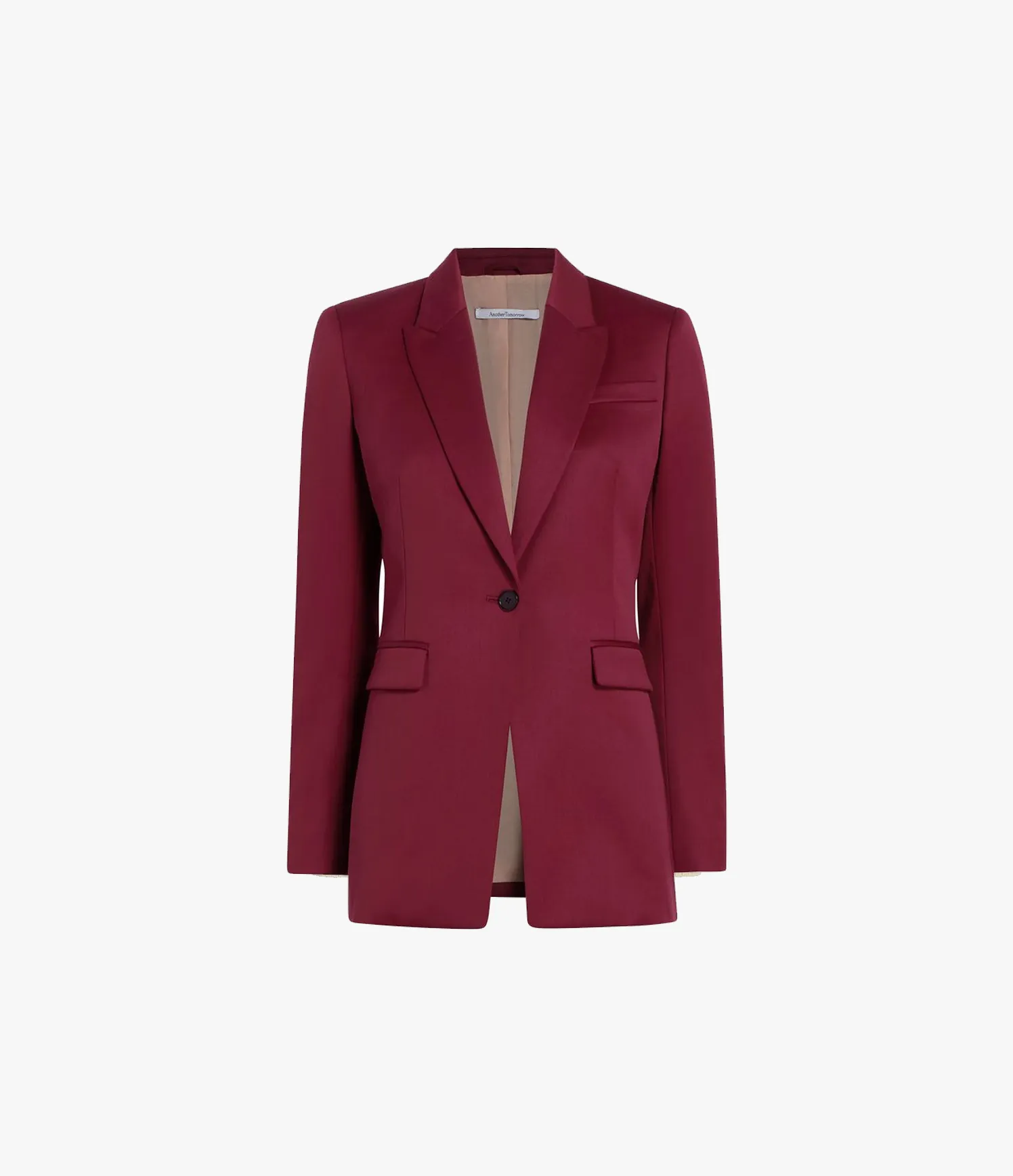 Single Button Jacket - Resale | Maroon sold by Another Tomorrow product image thumbnail 5