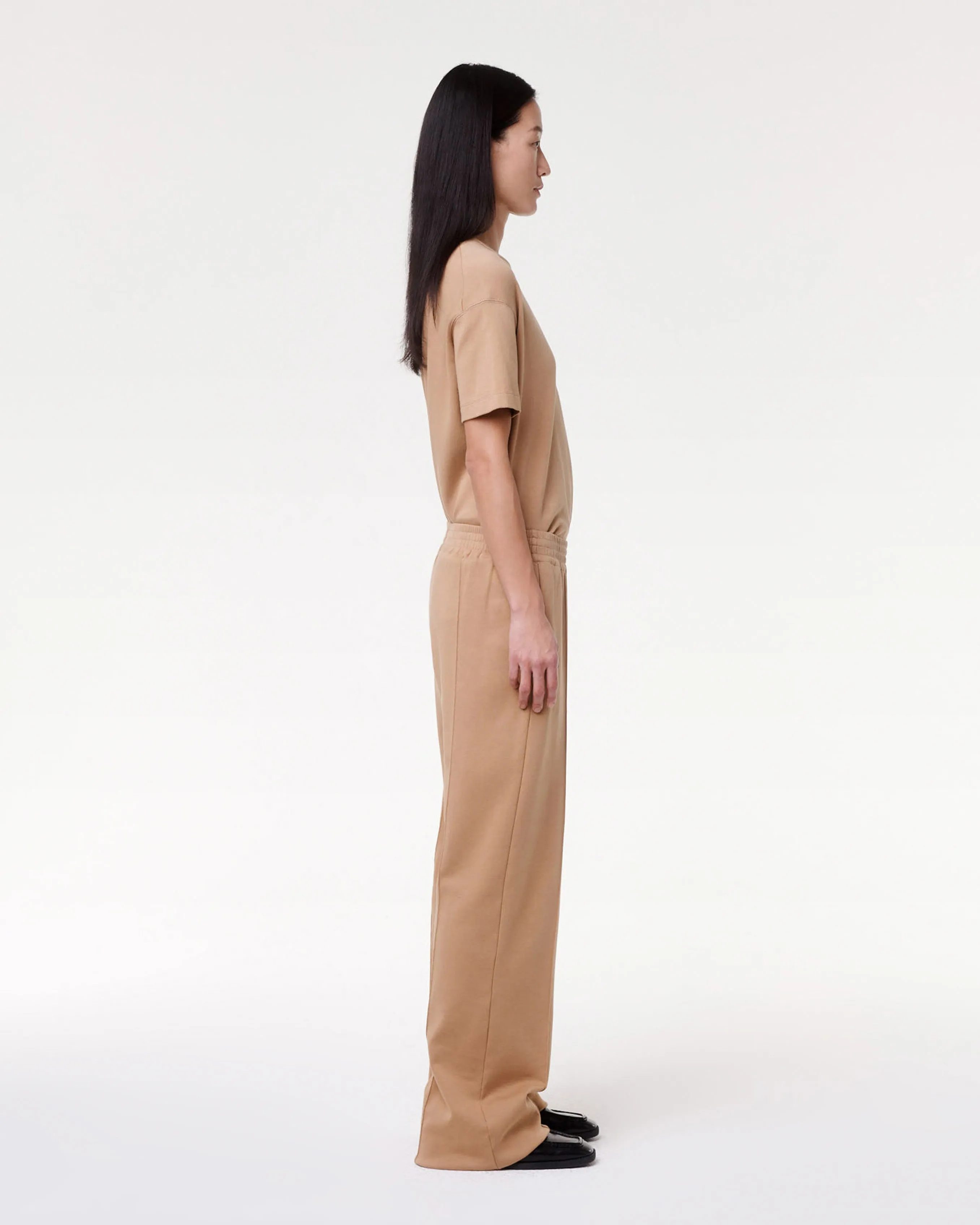 Luxe Seamed Lounge Pant | Hazelnut sold by Another Tomorrow product image thumbnail 3