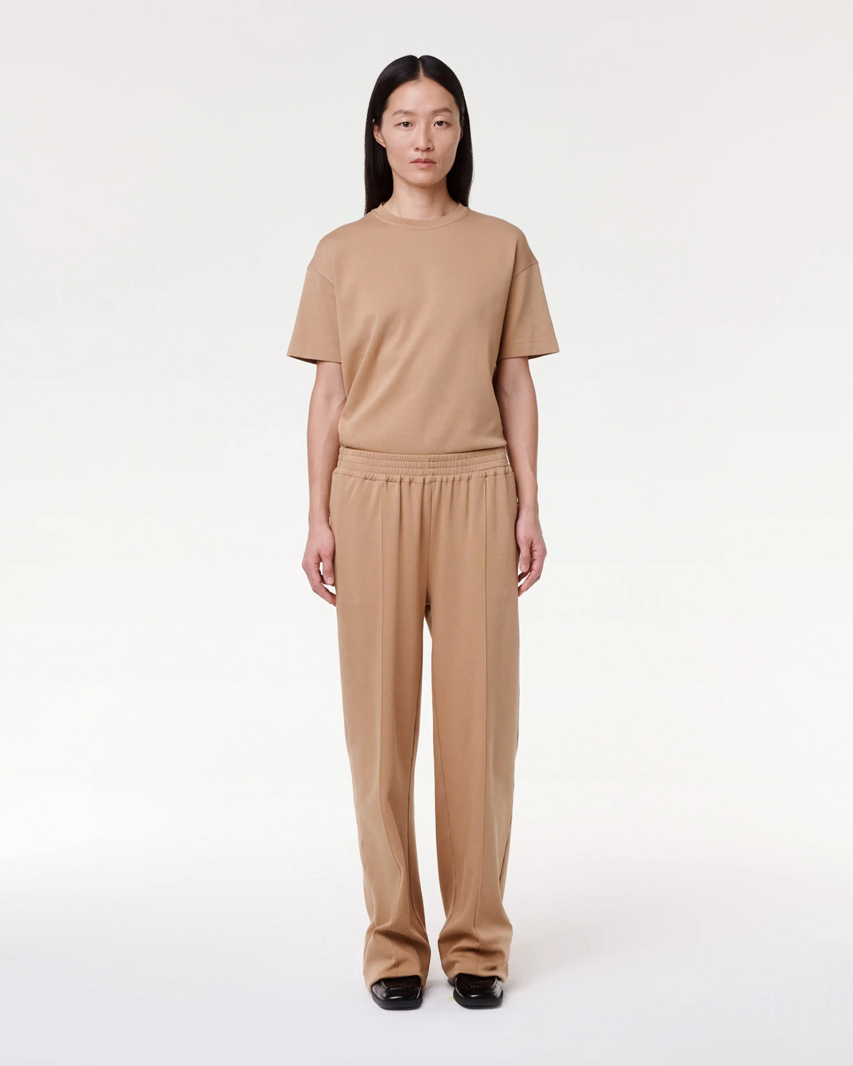 Luxe Seamed Lounge Pant | Hazelnut sold by Another Tomorrow product image thumbnail 2