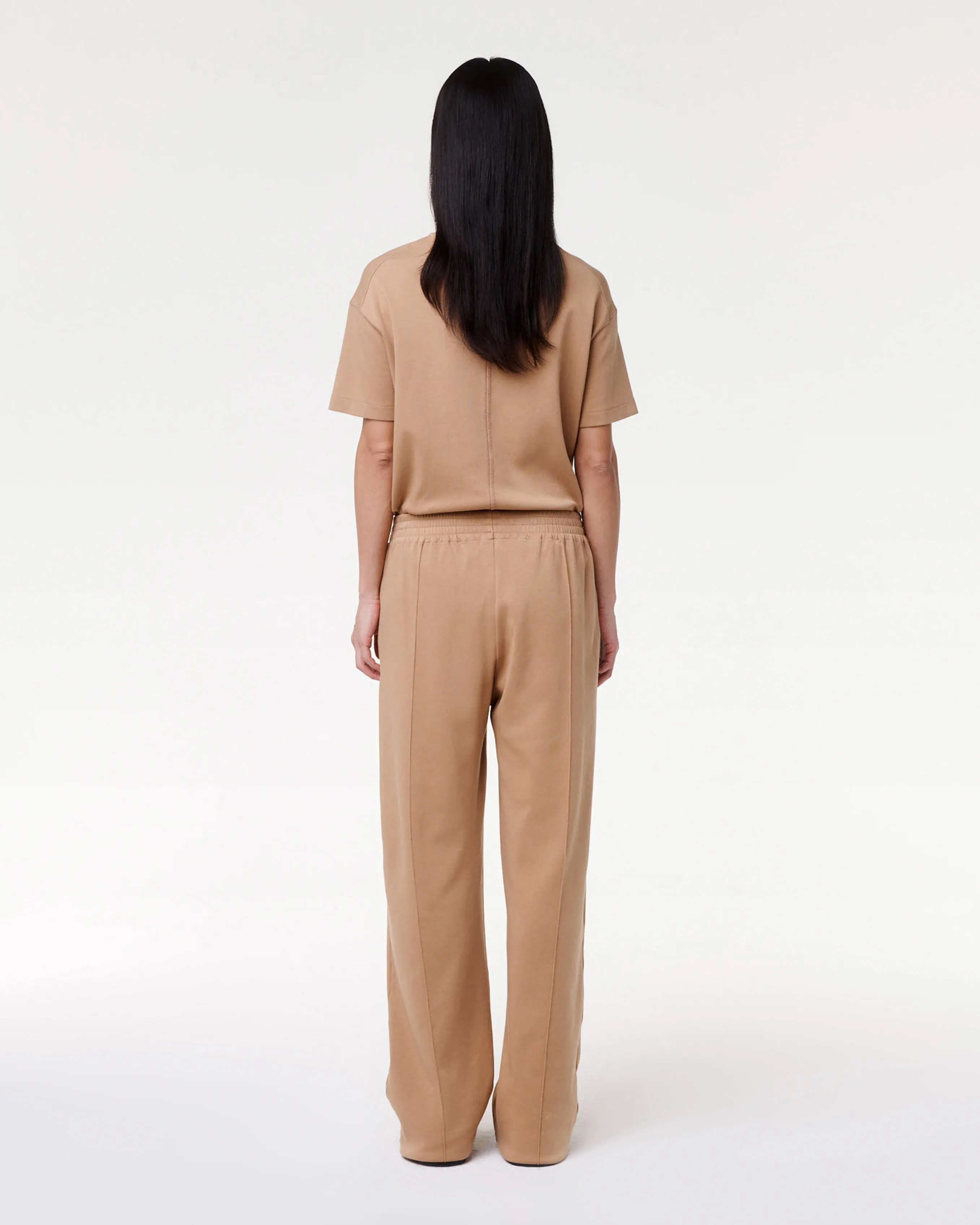 Luxe Seamed Lounge Pant | Hazelnut sold by Another Tomorrow product image thumbnail 4