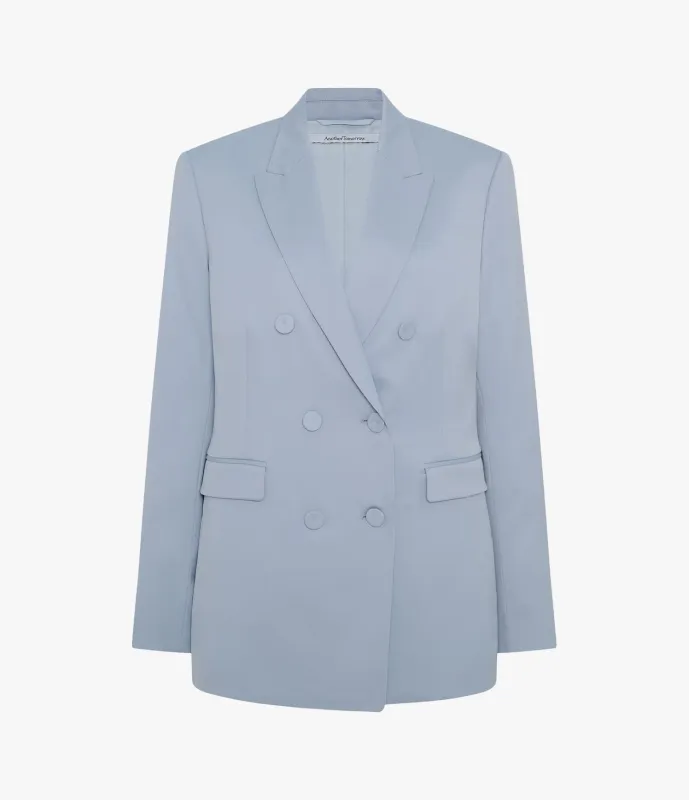 Double Breasted Jacket | Sky made by Another Tomorrow