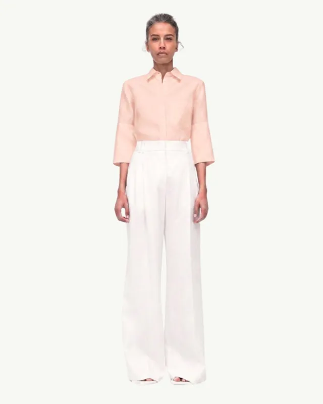 French Cuff Blouse | Quartz made by Another Tomorrow