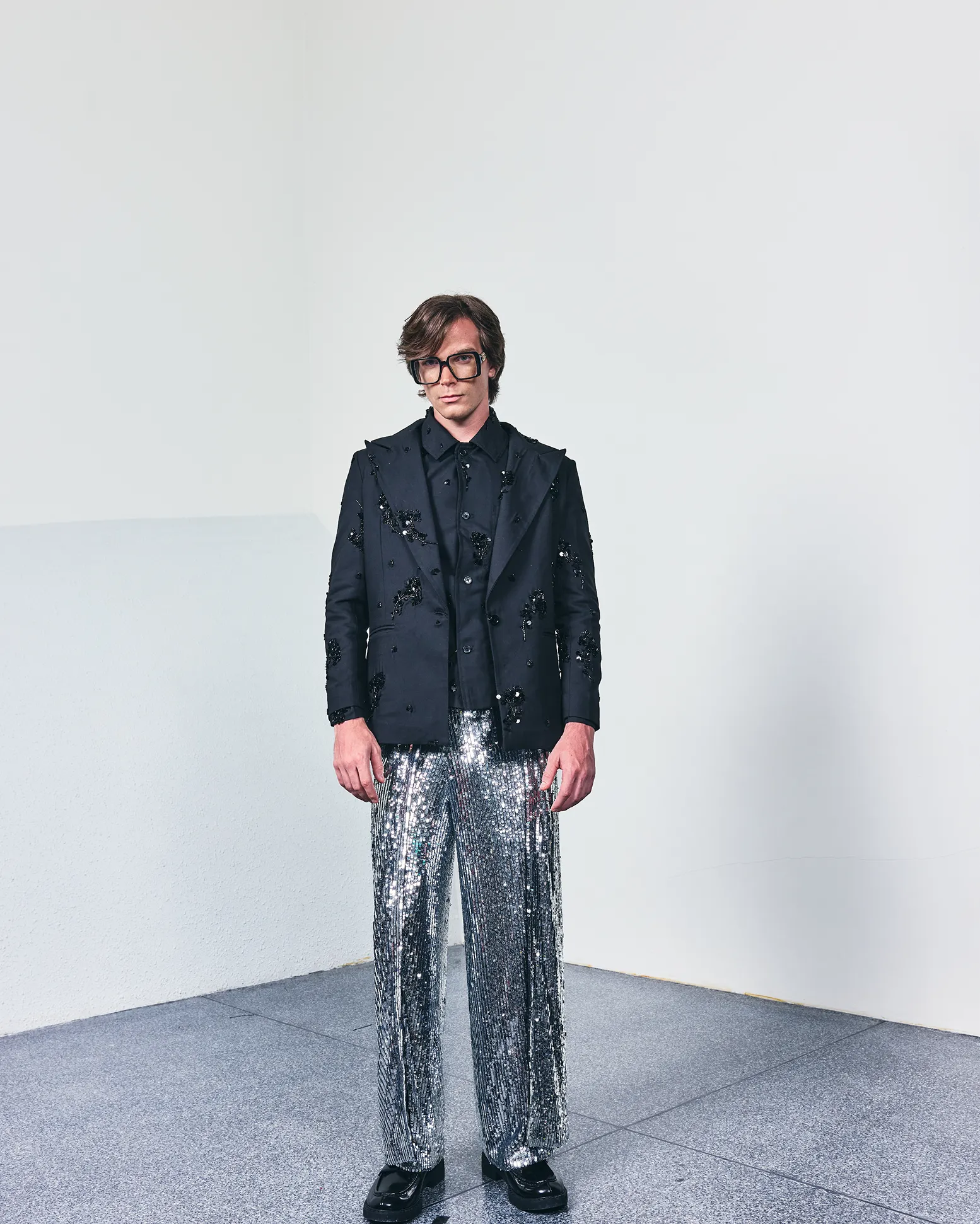 Luna Luxe Draped Pants sold by La Fuori product image thumbnail 3