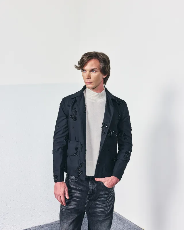 Midnight Noir Jacket made by La Fuori