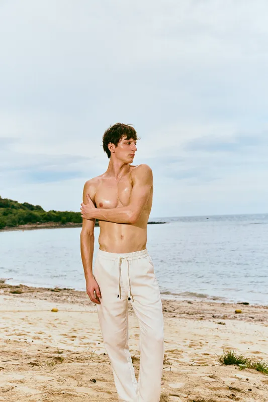 Salt Air Trousers made by La Fuori
