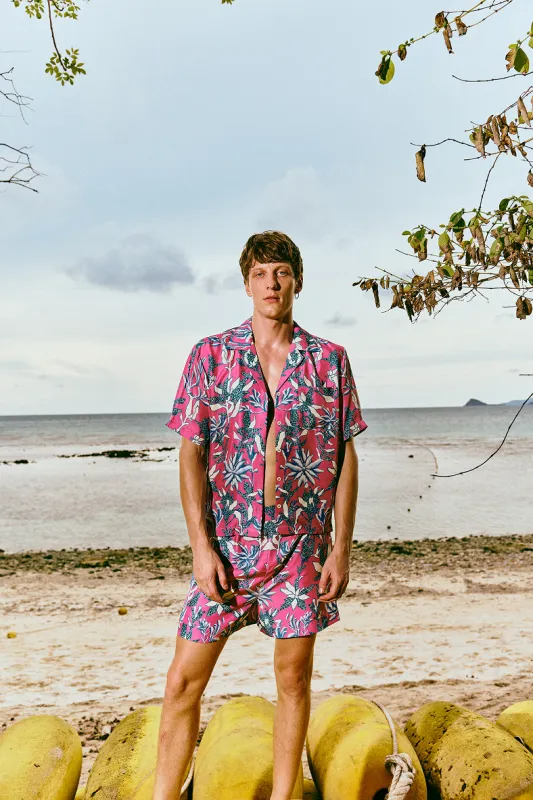 Iris Bloom Shirt made by La Fuori