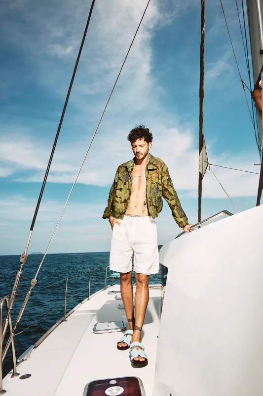 Emerald Terrain Jacket made by La Fuori
