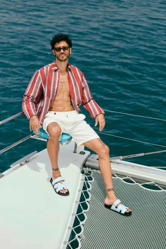 Aurello Red Shirt made by La Fuori