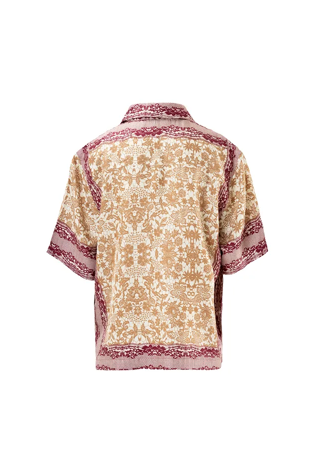 Wine Riviera Shirt sold by La Fuori product image thumbnail 5