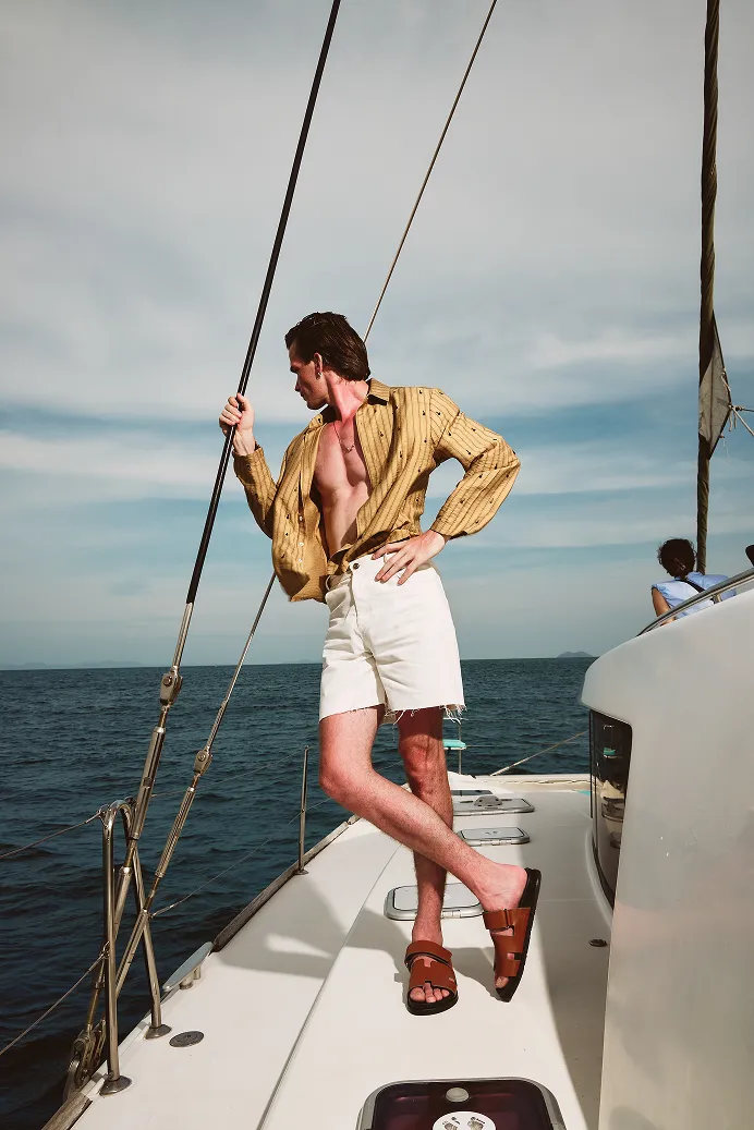 Dockside Dusk Shirt sold by La Fuori product image thumbnail 2