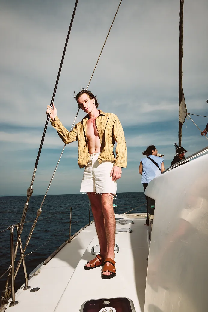 Dockside Dusk Shirt sold by La Fuori product image thumbnail 3