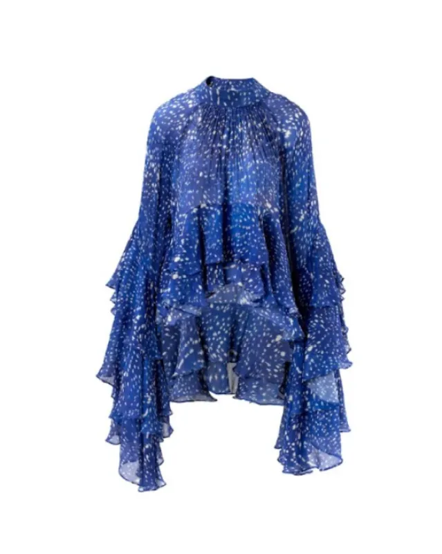 Starlit Sapphire Top made by La Fuori