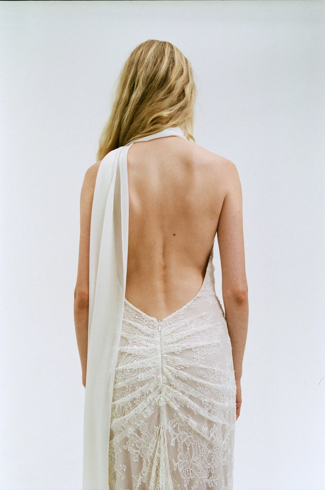 AMORA MAXI DRESS IN IVORY TULLE sold by De La Vali product image thumbnail 2