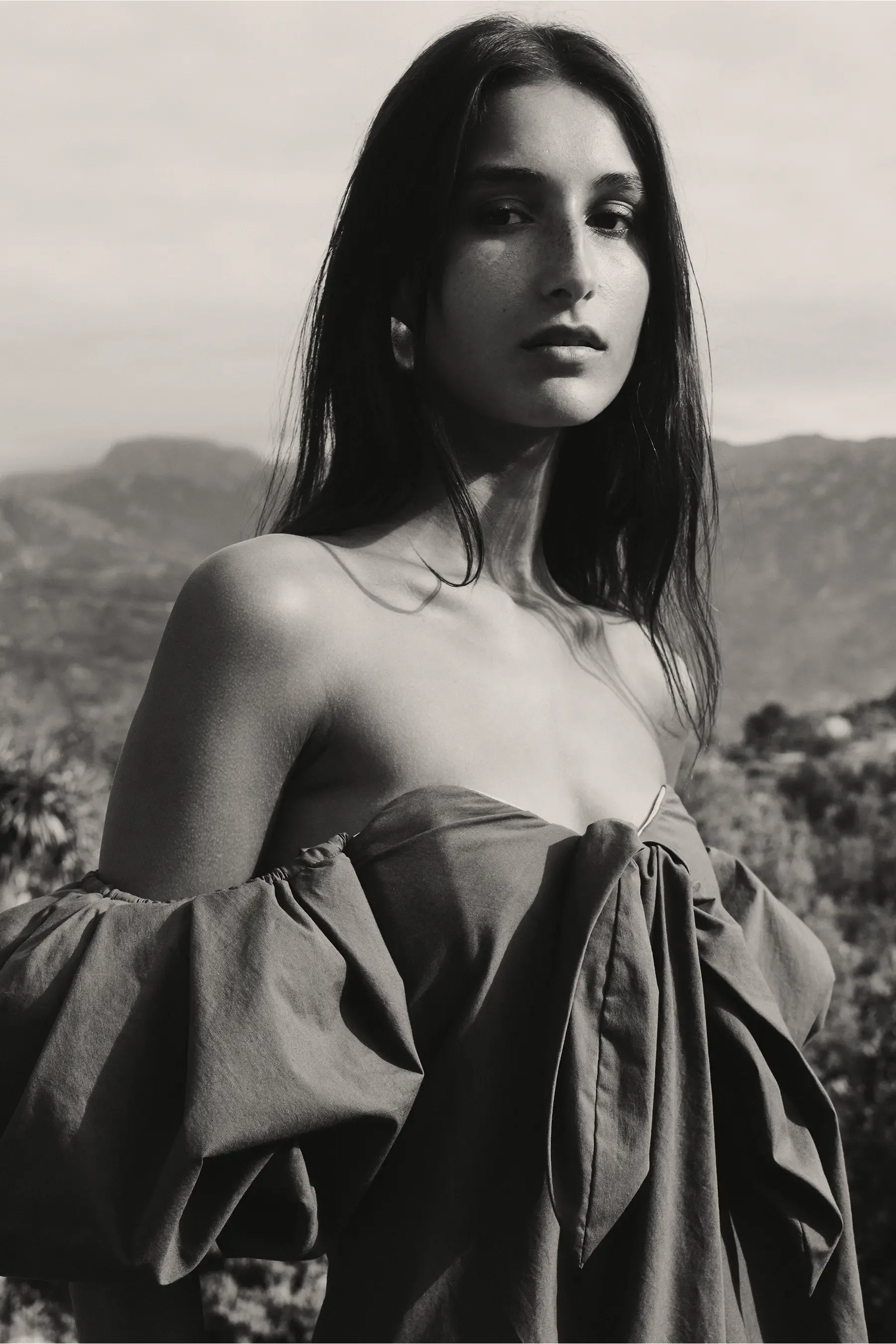 REYNA TIE FRONT COLUMN DRESS sold by Caroline Constas product image thumbnail 4