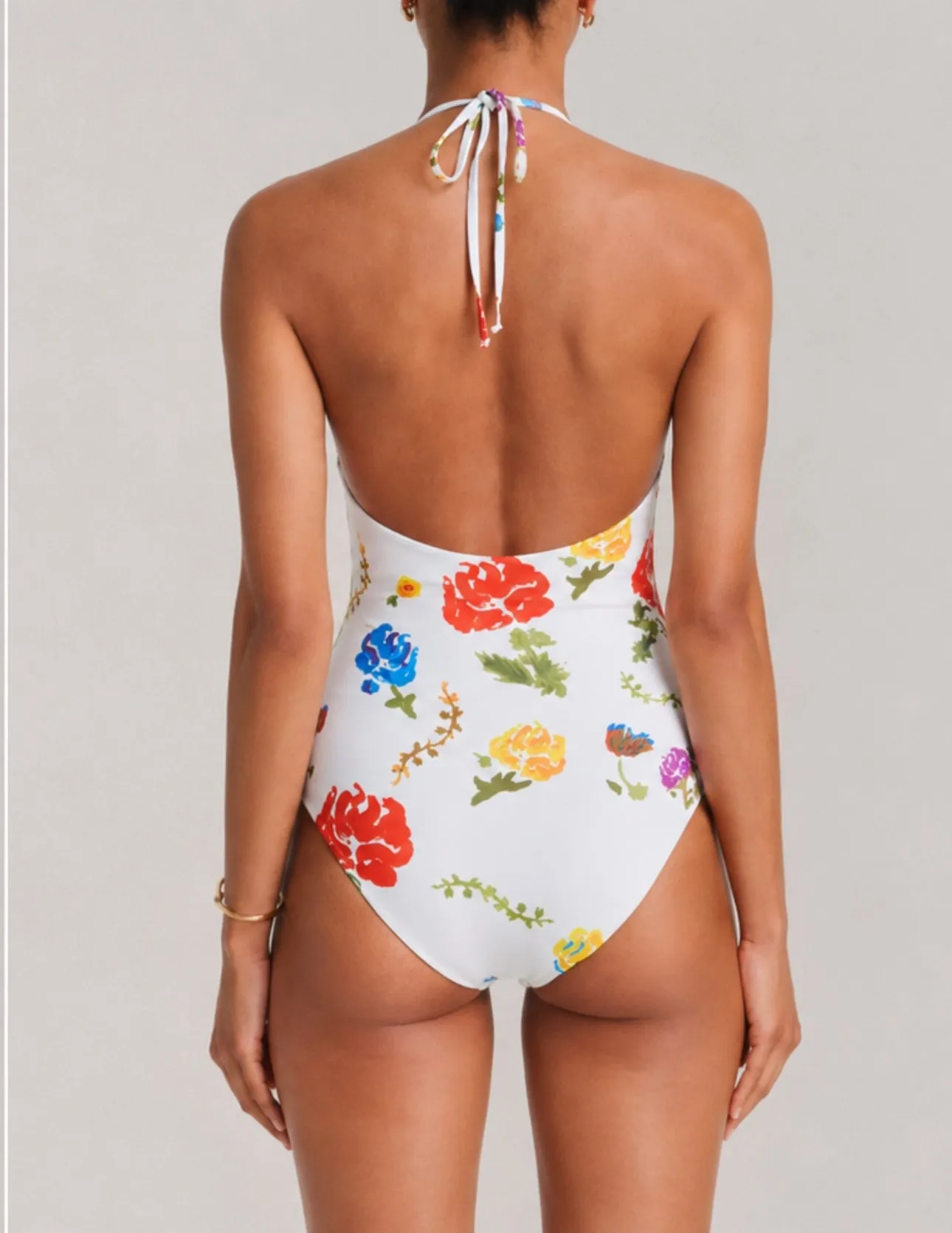 VIVI HALTER ONE PIECE sold by Caroline Constas product image thumbnail 2