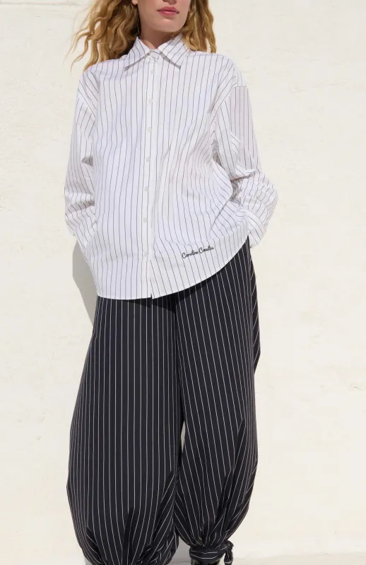 FRANKIE BOYFRIEND BLOUSE made by Caroline Constas