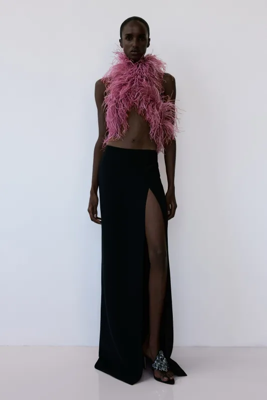 NINA SKIRT IN CHEZ CASTEL sold by The New Arrivals Ilkyaz Ozel