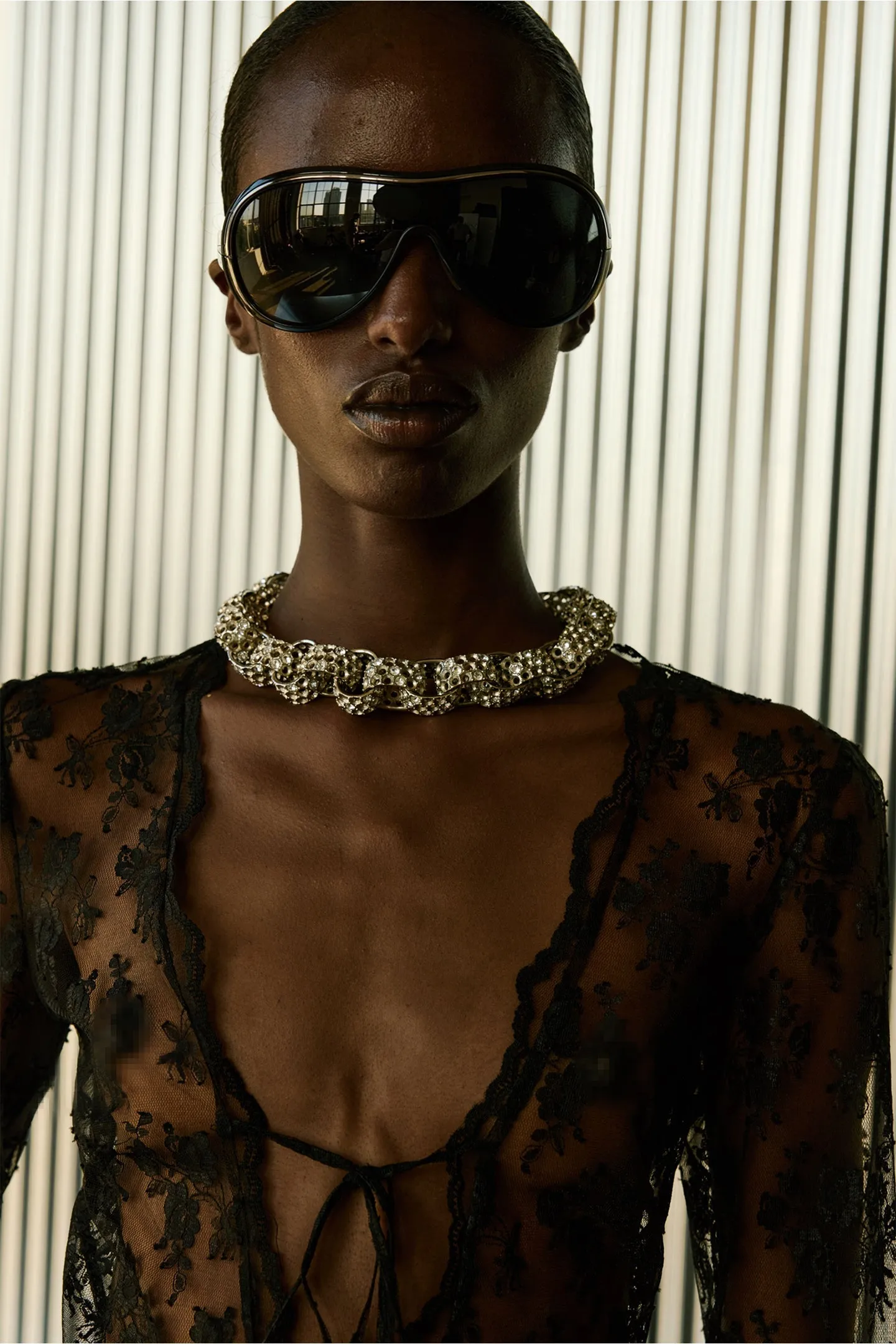 LA CARMEN IN LACE NOIR sold by The New Arrivals Ilkyaz Ozel