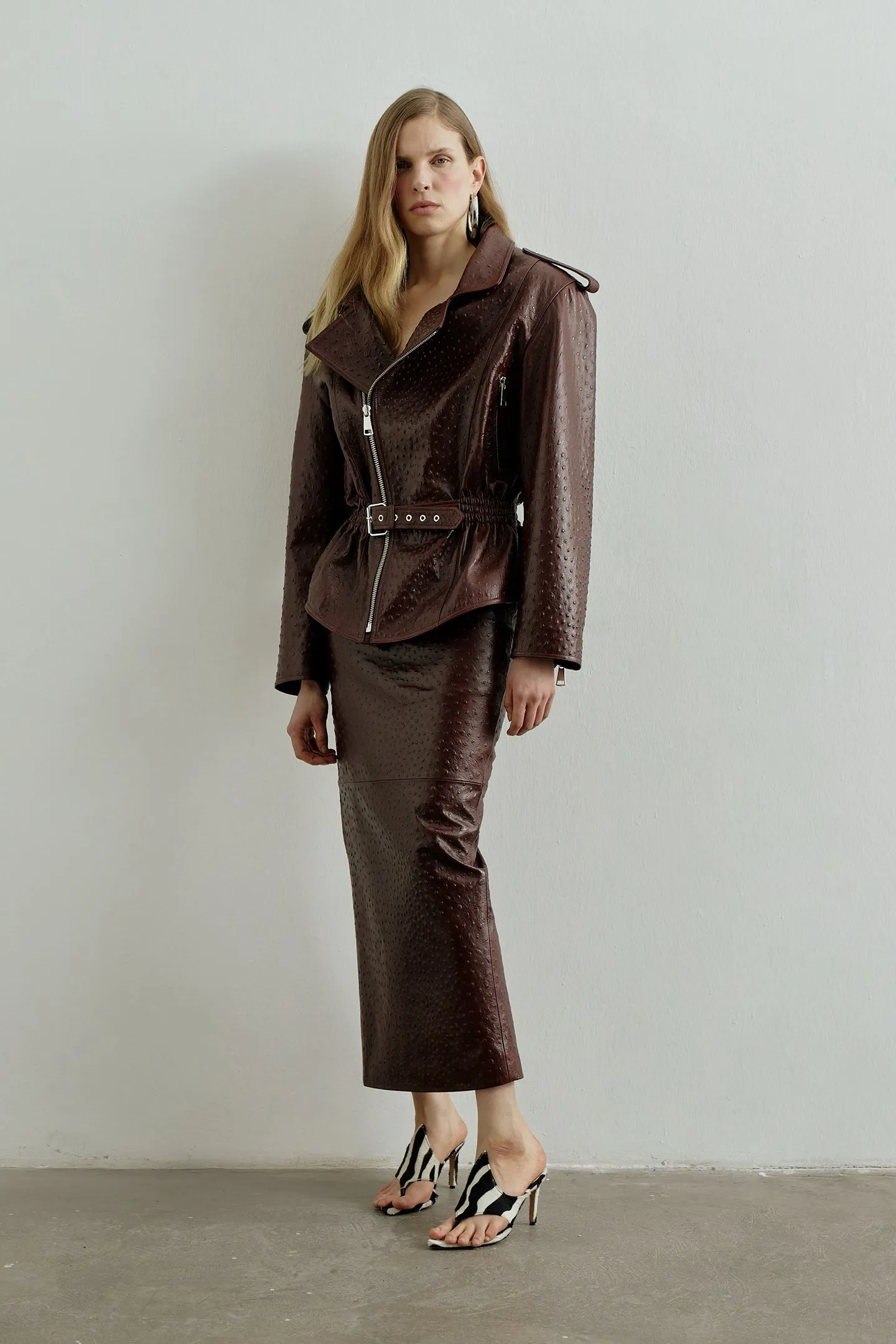 RAJA SKIRT IN AMBRE PERSAN sold by The New Arrivals Ilkyaz Ozel product image thumbnail 2