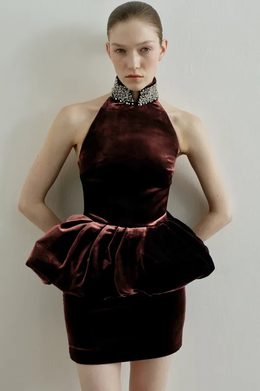 HEMINGWAY MINI PEPLUM IN BUDAPEST 1930 sold by The New Arrivals Ilkyaz Ozel