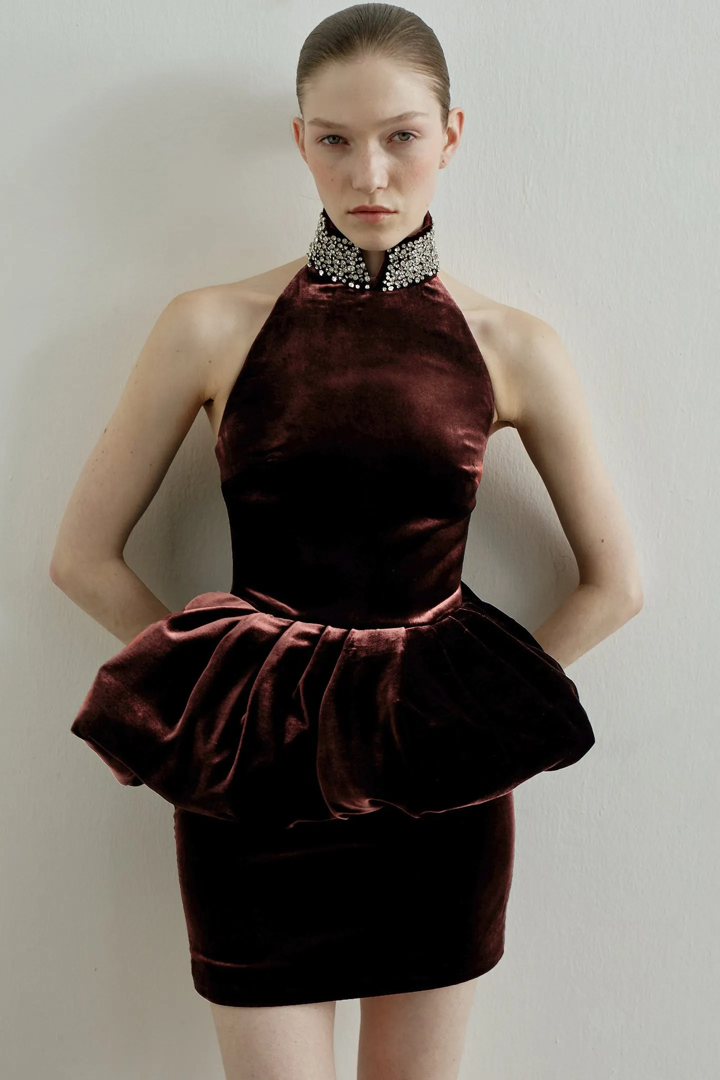 HEMINGWAY MINI PEPLUM IN BUDAPEST 1930 sold by The New Arrivals Ilkyaz Ozel