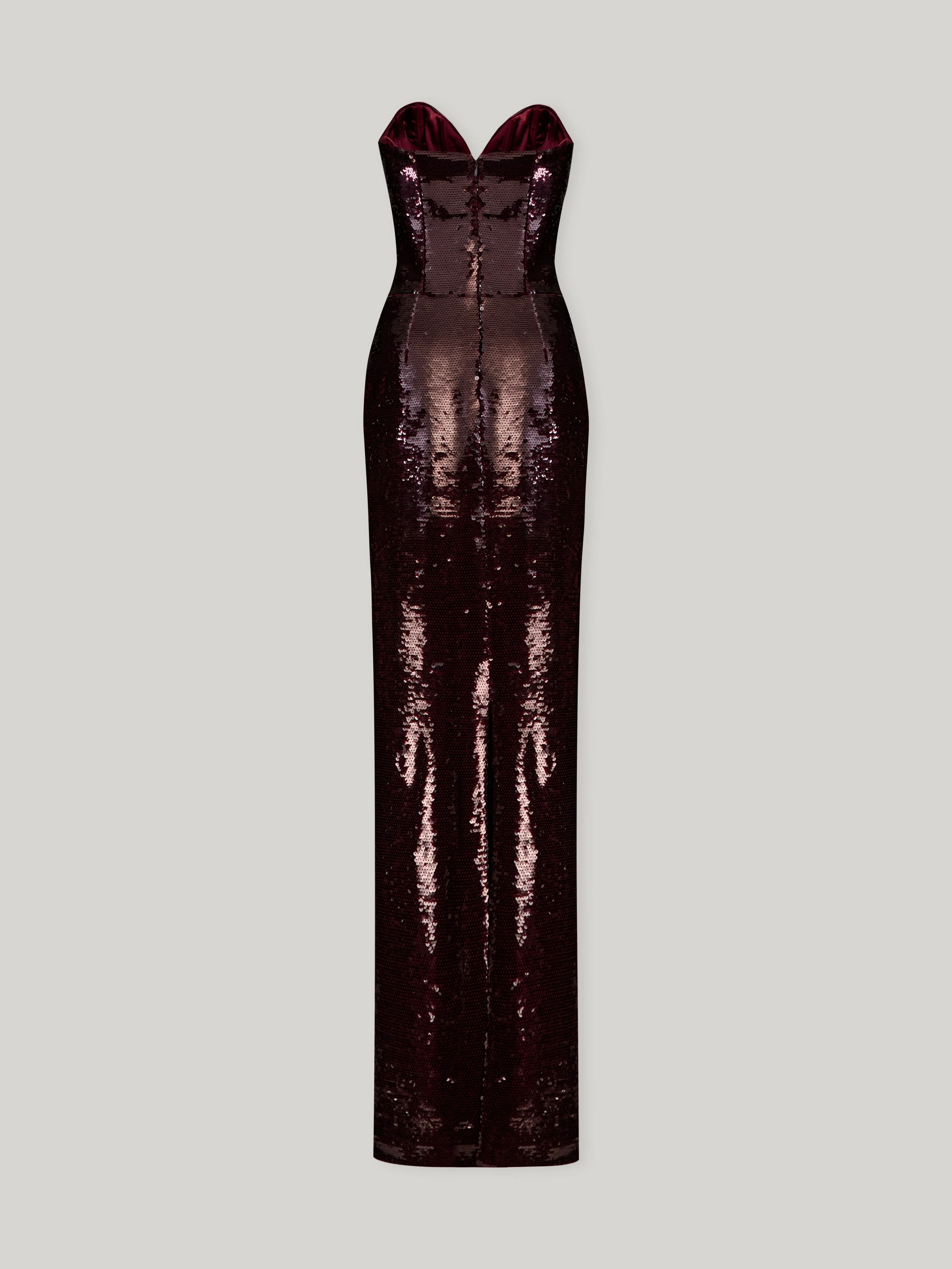AZZURRA IN DEEP MERLOT sold by The New Arrivals Ilkyaz Ozel product image thumbnail 4