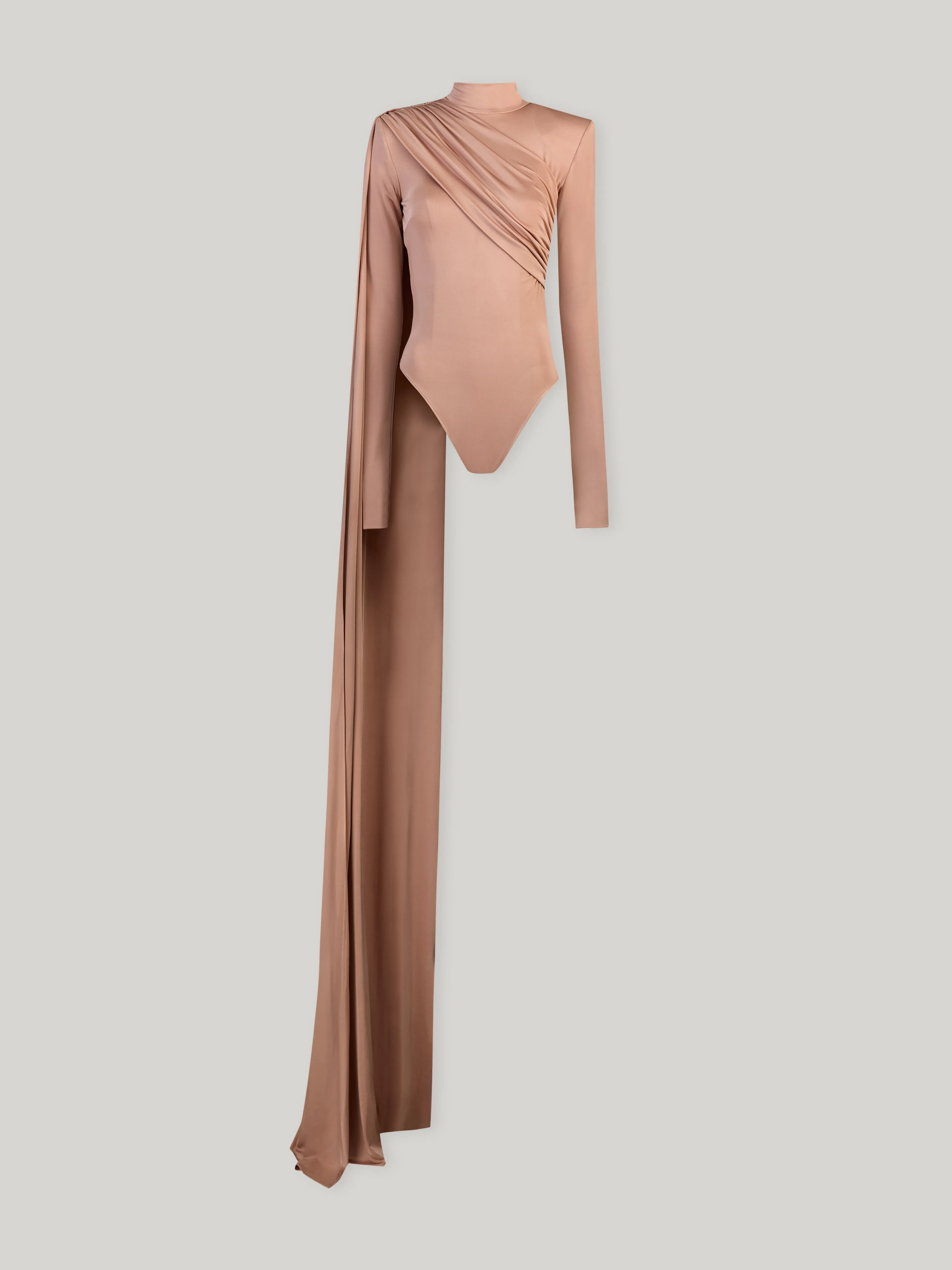 PERSEPHONE BODYSUIT IN SOLE NUDO sold by The New Arrivals Ilkyaz Ozel product image thumbnail 4