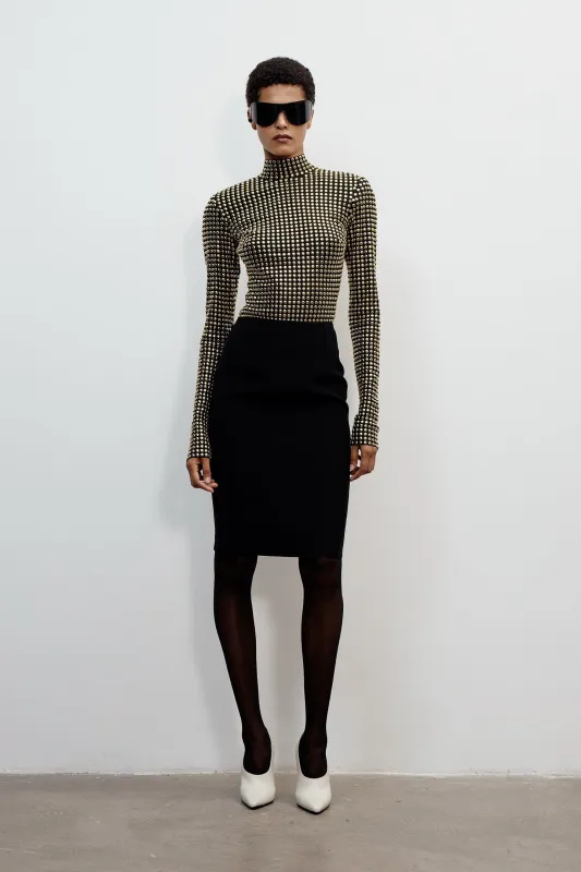 MAYA SKIRT IN CHEZ CASTEL made by The New Arrivals Ilkyaz Ozel