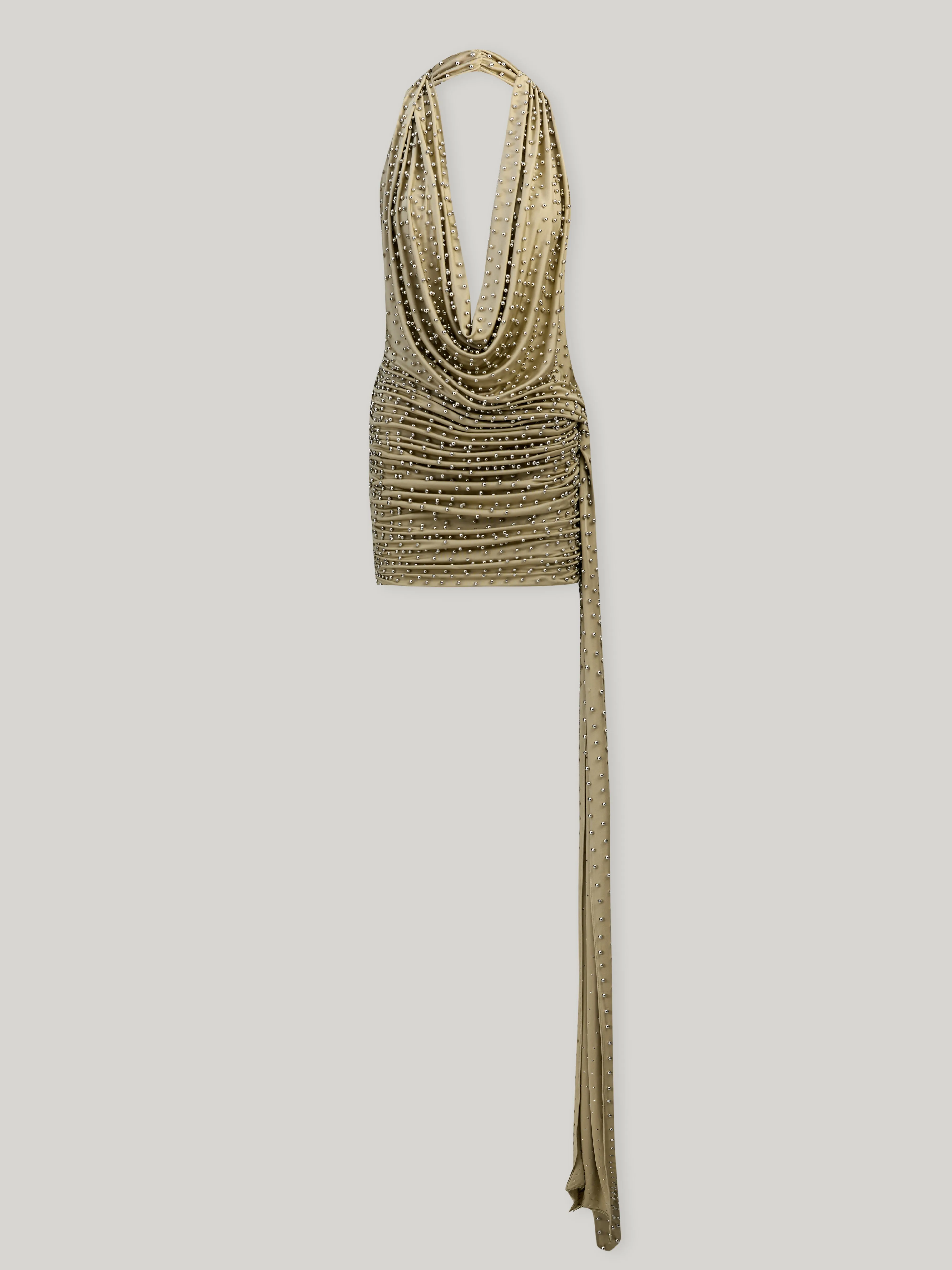 AGEL MINI IN OLIVE SENSUEL sold by The New Arrivals Ilkyaz Ozel product image thumbnail 5