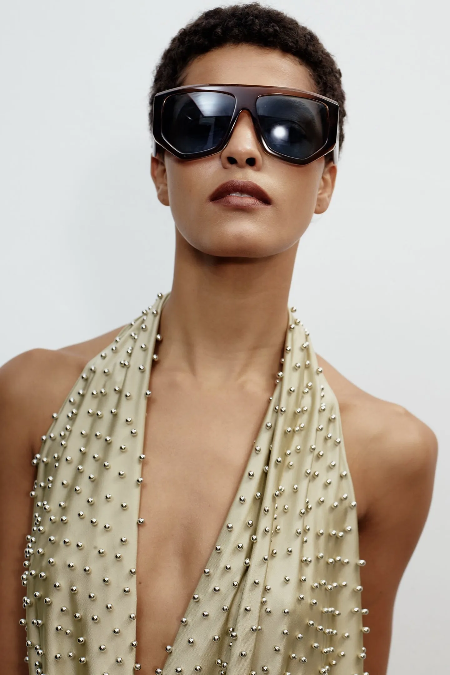 AGEL MINI IN OLIVE SENSUEL sold by The New Arrivals Ilkyaz Ozel product image thumbnail 2