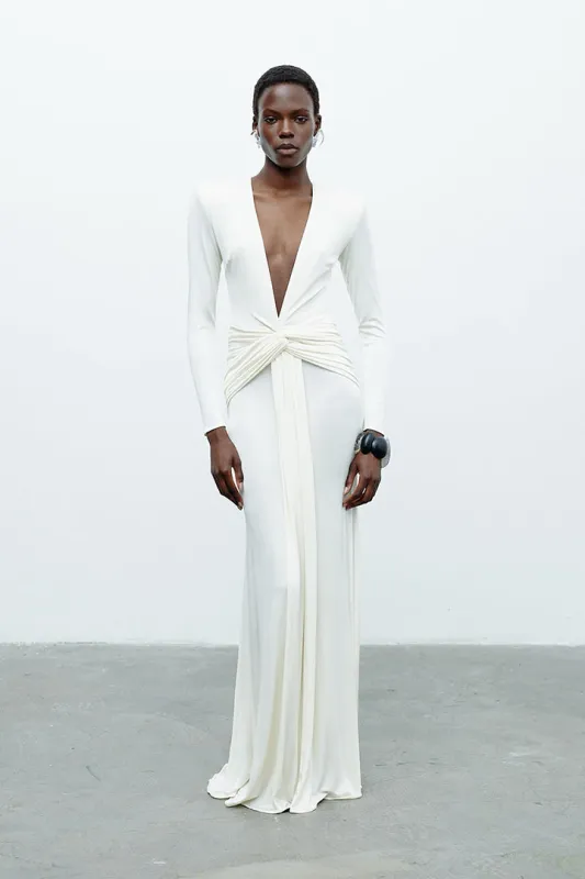 AZURE MAXI IN CASABLANCA LILY made by The New Arrivals Ilkyaz Ozel