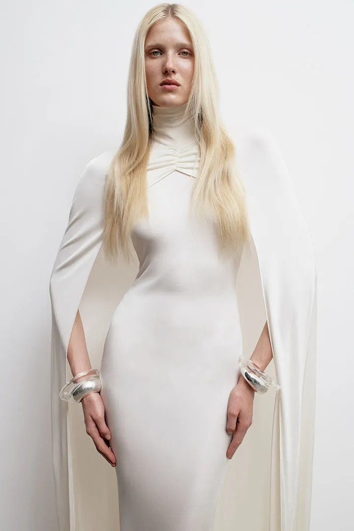 LEIA CAPE IN CASABLANCA LILY sold by The New Arrivals Ilkyaz Ozel