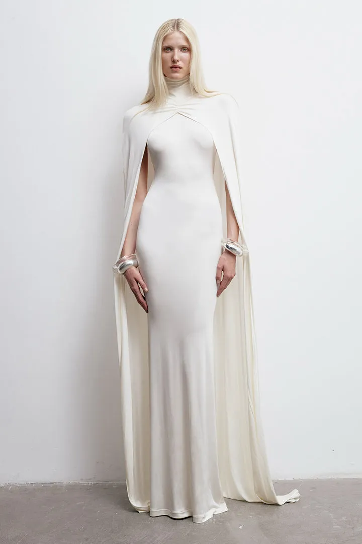 LEIA CAPE IN CASABLANCA LILY sold by The New Arrivals Ilkyaz Ozel product image thumbnail 2