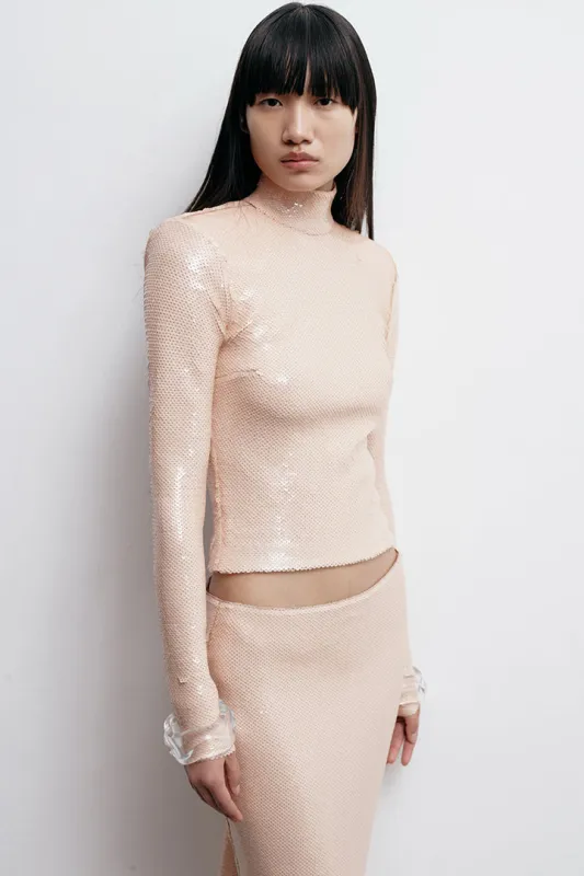 CATROUX TOP IN NUE AU LUNE sold by The New Arrivals Ilkyaz Ozel