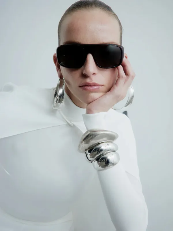 CATROUX BODYSUIT IN SAVOY AVENUE sold by The New Arrivals Ilkyaz Ozel