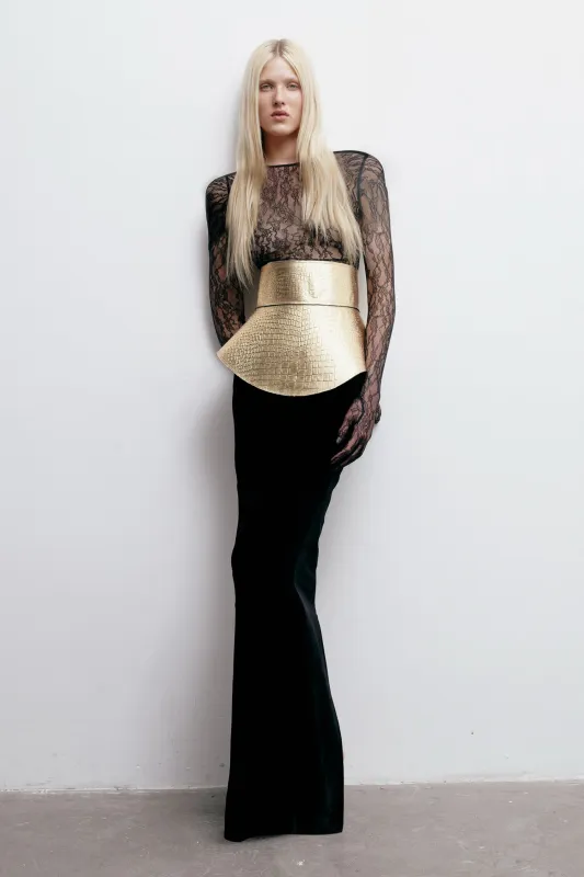 DEYA TOP IN MIDNIGHT SKY sold by The New Arrivals Ilkyaz Ozel