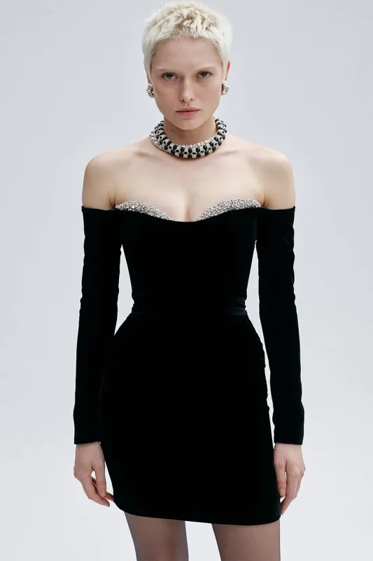 FARAH MINI IN IMPÉRIAL NOIR sold by The New Arrivals Ilkyaz Ozel