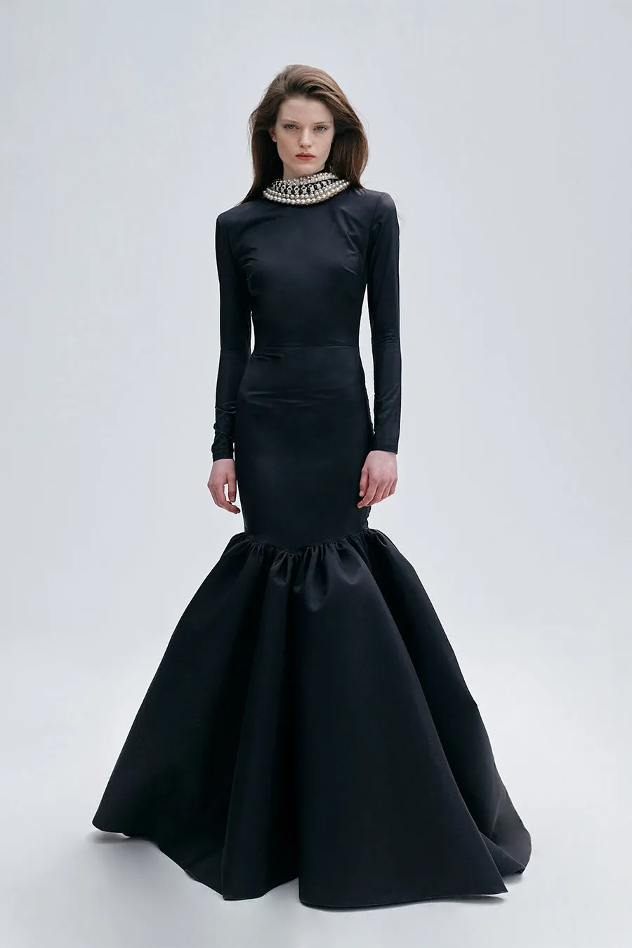 SOLANGE IN BLACK OYSTER sold by The New Arrivals Ilkyaz Ozel product image thumbnail 3