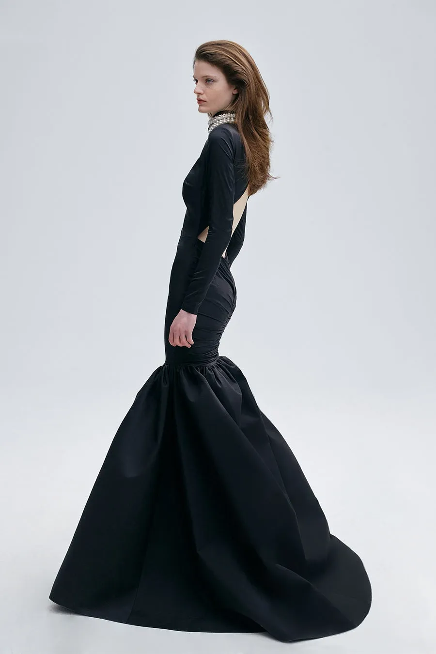 SOLANGE IN BLACK OYSTER sold by The New Arrivals Ilkyaz Ozel