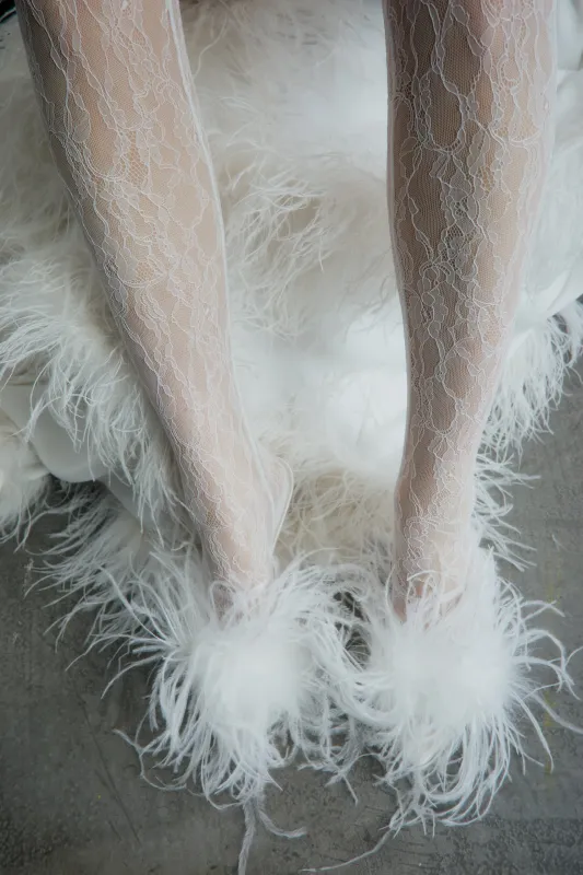 MEDUSA IN WHITE FEATHER sold by The New Arrivals Ilkyaz Ozel