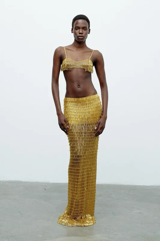 ZADA SKIRT IN SHAHMARAN sold by The New Arrivals Ilkyaz Ozel