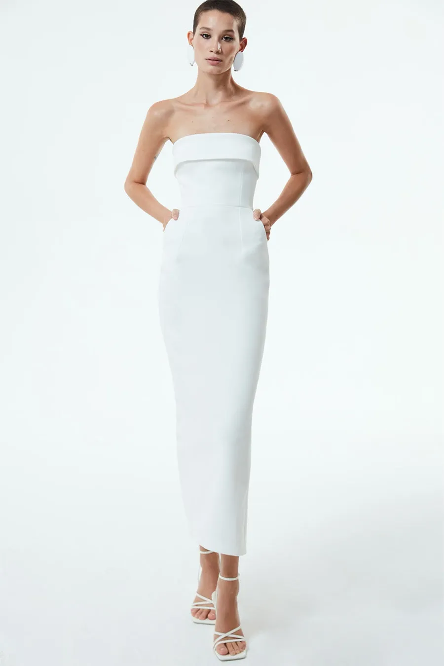 RHEA IN TEMPLE WHITE sold by The New Arrivals Ilkyaz Ozel product image thumbnail 2