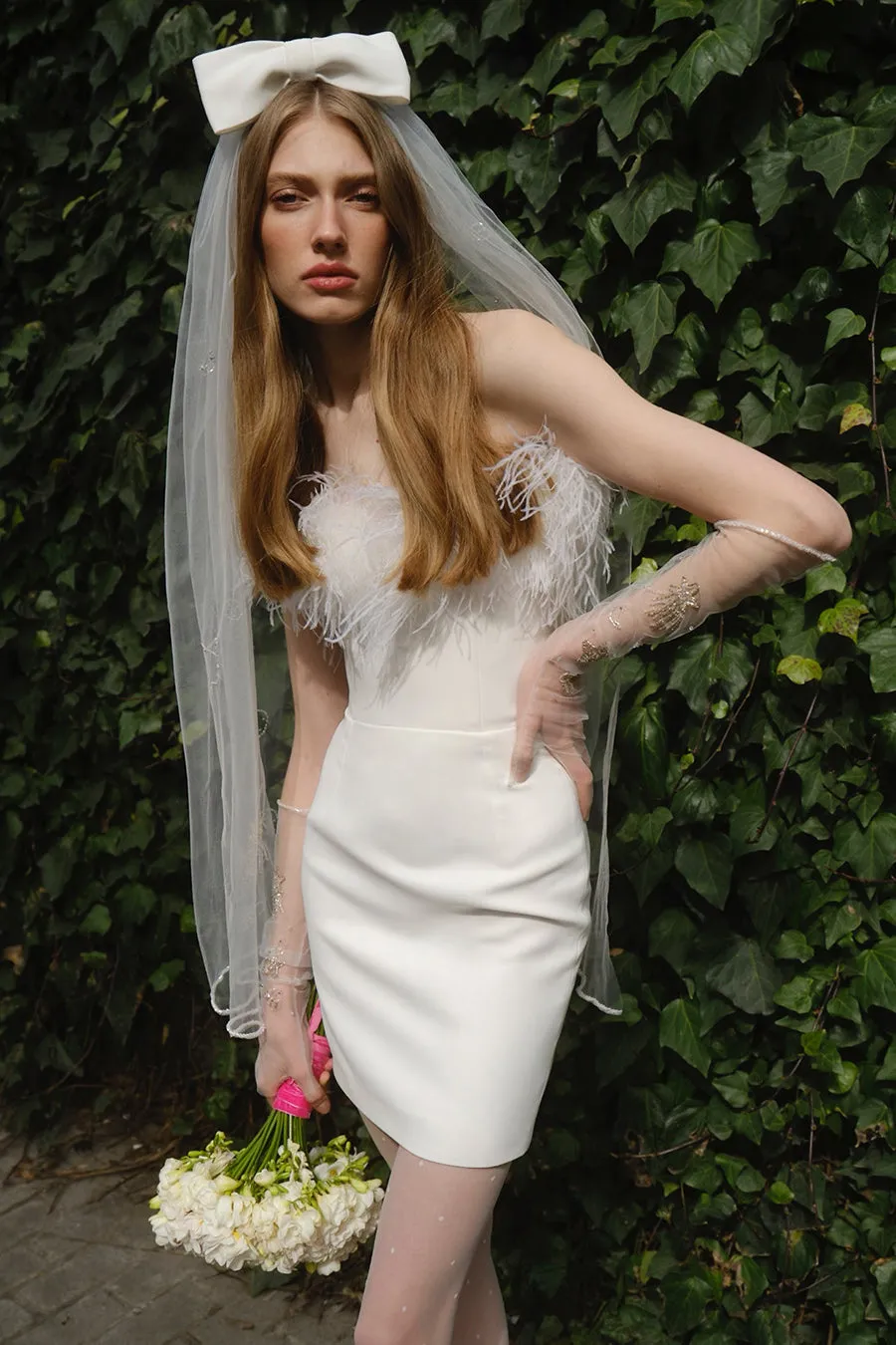 CYNTHIA IN TEMPLE WHITE sold by The New Arrivals Ilkyaz Ozel product image thumbnail 5