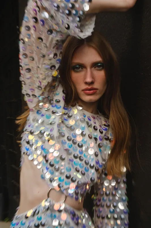 EDIE IN HAWAIIAN GARDENIA made by The New Arrivals Ilkyaz Ozel